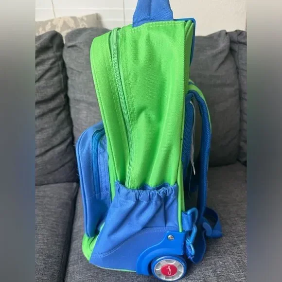 TWISE Twise Side-kick Rolling Backpack, Dino - Picture 6 of 14